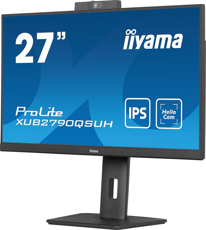 iiyama ProLite XUB2790QSUH-B1 computer monitor 68,6 cm (27"") 2560 x 1440 Pixels 4K Ultra HD LED Zwart