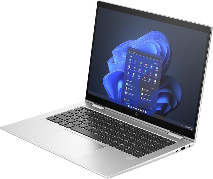 HP Elite x360 1040 G10 i7-1355U Hybride (2-in-1) 35,6 cm (14"") Touchscreen WUXGA Intel® Core™ i7 32 GB LPDDR5-SDRAM 512 GB SSD Wi-Fi 6E (802.11ax) Wi