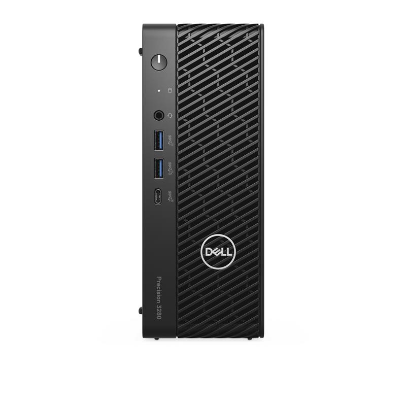 DELL Precision 3280 Intel® Core™ i7 i7-14700 16 GB DDR5-SDRAM 512 GB SSD NVIDIA T1000 Windows 11 Pro CFF PC Zwart