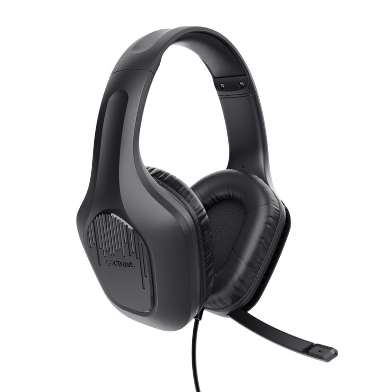 Trust GXT 415 Zirox Headset Bedraad Hoofdband Gamen Zwart