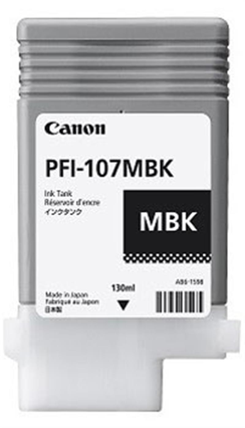 Canon PFI-107MBK Origineel Mat Zwart 1 stuk(s)