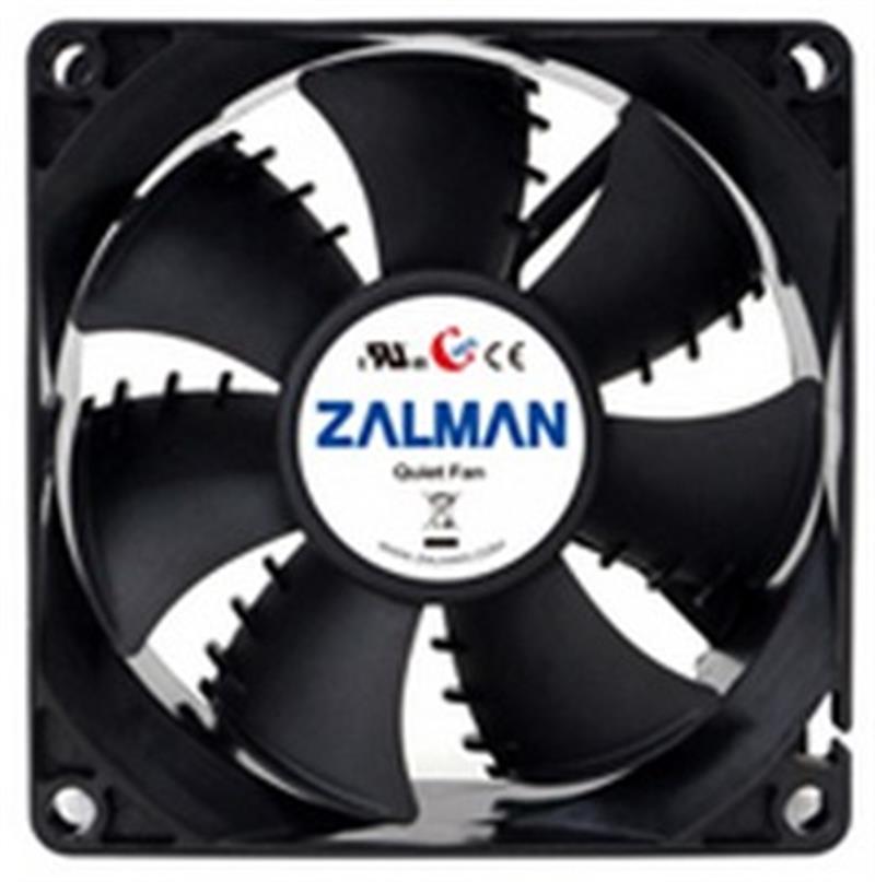 Zalman ZM-F1 PLUS(SF) hardwarekoeling Computer behuizing Ventilator 8 cm Zwart