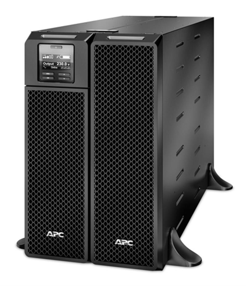 APC Smart-UPS On-Line SRT5KXLI - Noodstroomvoeding, 6x C13, 4x C19 uitgang, Embedded NMC, Tower, 5000VA