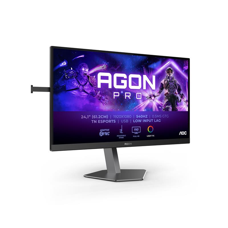 AOC AGON PRO AG246FK computer monitor 61,2 cm (24.1"") 1920 x 1080 Pixels Full HD LCD Zwart