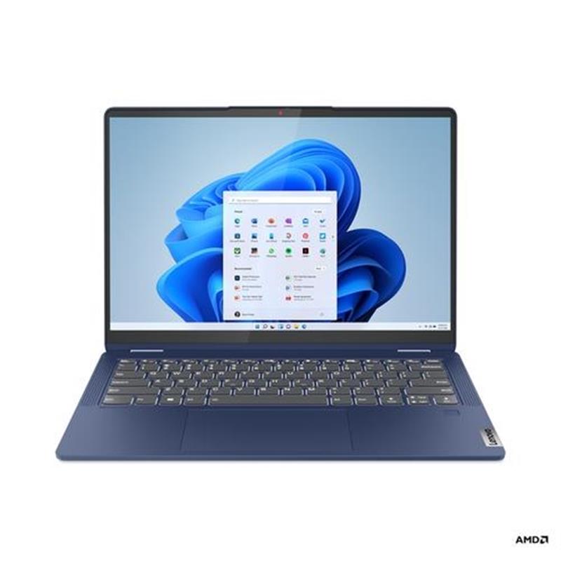 Lenovo IdeaPad Flex 5 14ABR8 Hybride (2-in-1) 35,6 cm (14"") Touchscreen WUXGA AMD Ryzen™ 3 7330U 8 GB LPDDR4x-SDRAM 512 GB SSD Wi-Fi 6 (802.11ax) Win