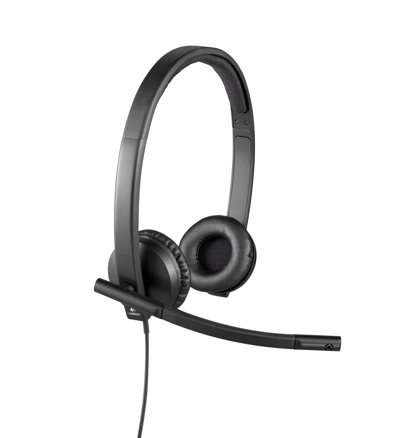 Logitech H570e hoofdtelefoon Hoofdband Stereofonisch Zwart