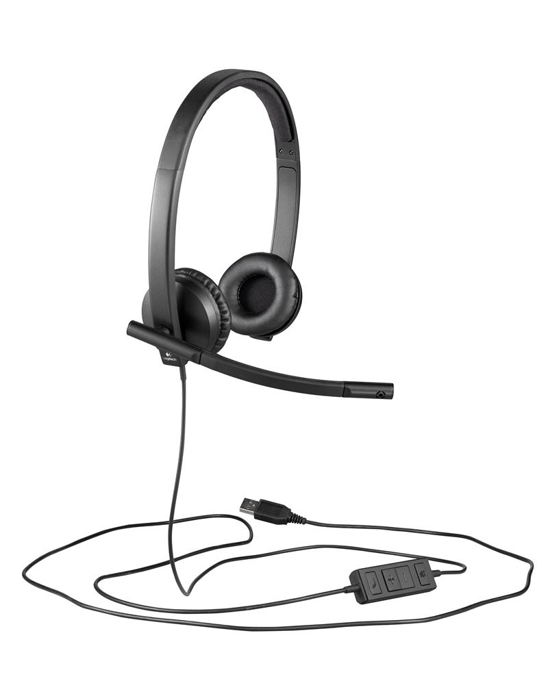 Logitech H570e hoofdtelefoon Hoofdband Stereofonisch Zwart