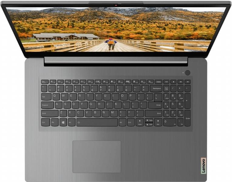 Lenovo IdeaPad 3 AMD Ryzen™ 7 5700U Laptop 43,9 cm (17.3"") Full HD 8 GB DDR4-SDRAM 512 GB SSD Wi-Fi 6 (802.11ax) Windows 11 Home Grijs