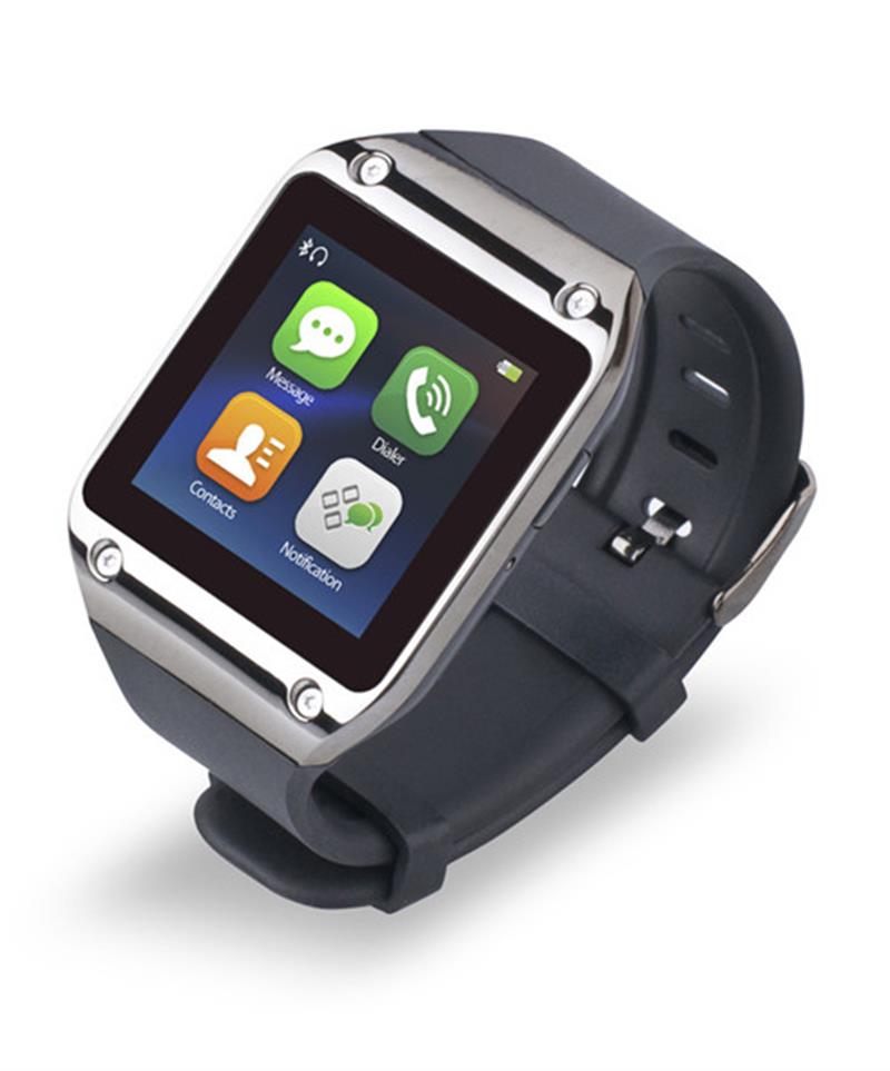 Rikomagic M3 Bluetooth Smartwatch Metal Linux OS MTK6250 app for Android phone SMS and many more functions