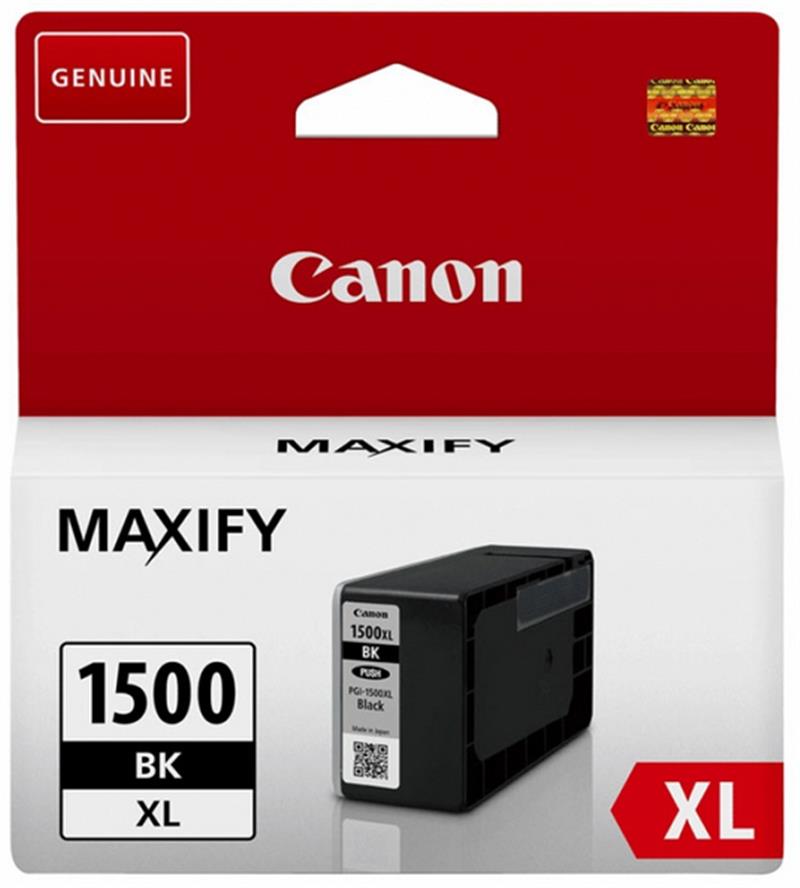 Canon PGI-1500XL BK Origineel Zwart 1 stuk(s)