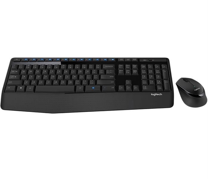 Logitech Wireless Combo MK345 toetsenbord Inclusief muis USB Frans Zwart