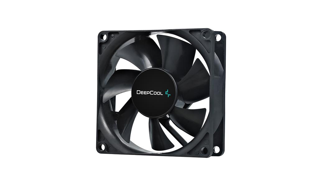 DeepCool XFAN80 Computer behuizing Ventilator 8 cm Zwart 1 stuk(s)