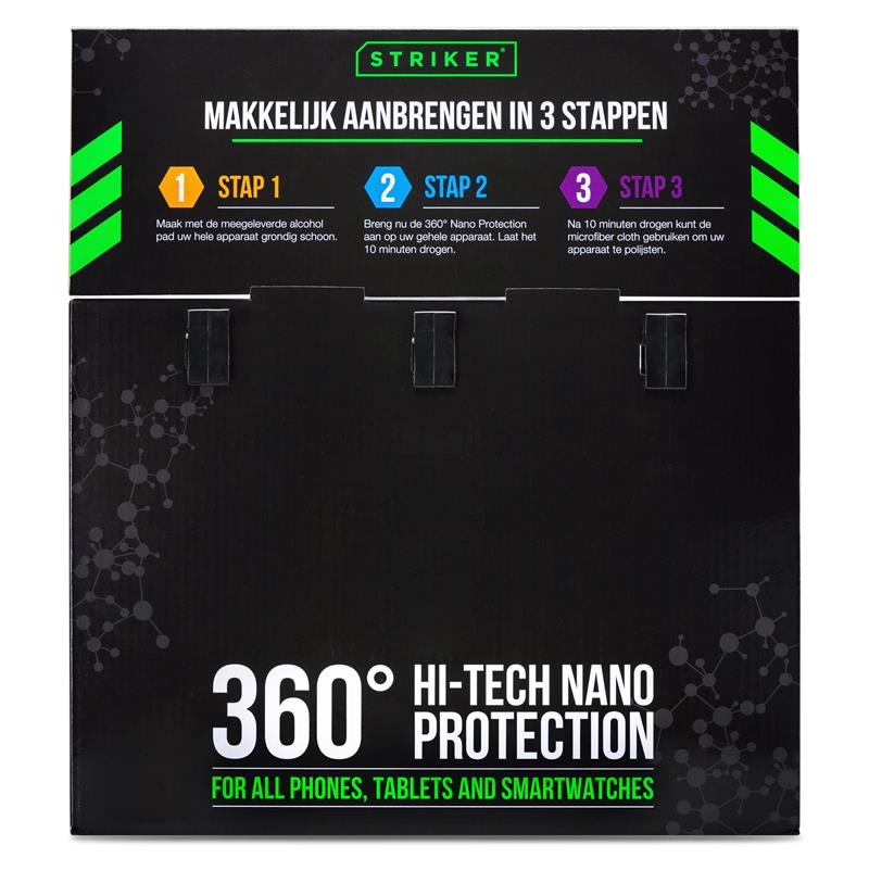 Striker 360 High Tech Nano Protection Display