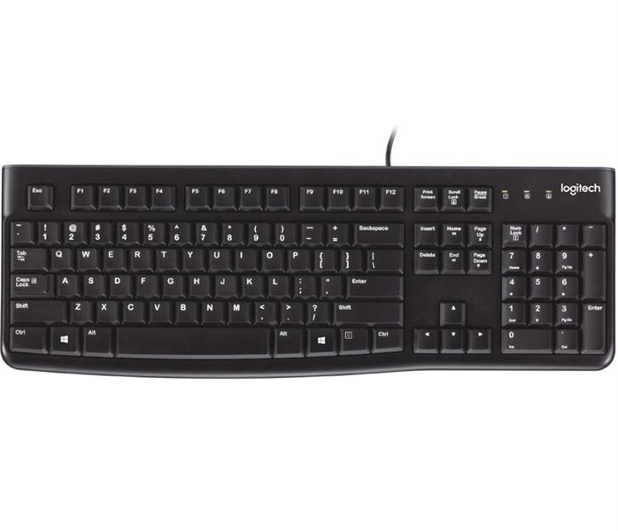 Logitech Keyboard K120 for Business toetsenbord USB Slovaaks Zwart