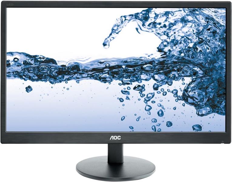 AOC Basic-line E2270SWHN LED display 54,6 cm (21.5"") 1920 x 1080 Pixels Full HD Flat Mat Zwart