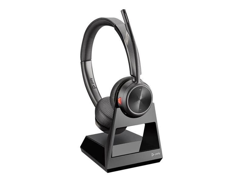 POLY Savi 7220 Office Headset Hoofdband Zwart