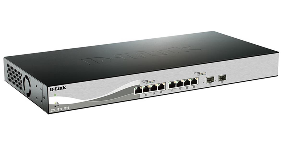 D-Link DXS-1210-10TS netwerk-switch Managed L2/L3 10G Ethernet (100/1000/10000) 1U Zwart, Zilver