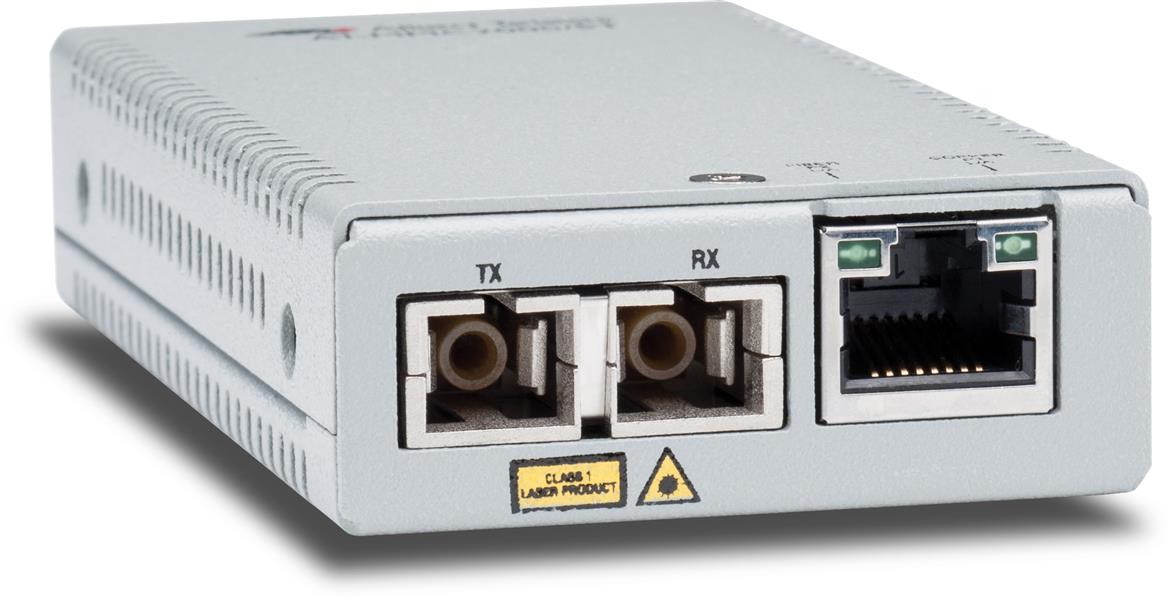 Allied Telesis AT-MMC2000/SC-60 netwerk media converter 1000 Mbit/s 850 nm Multimode Zilver