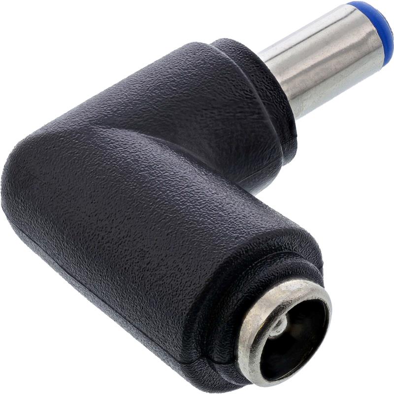 InLine DC Adapter 5 5x2 1mm DC Plug Male Female Angled