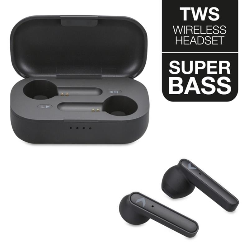 Mobilize TWS Bluetooth Headset Black