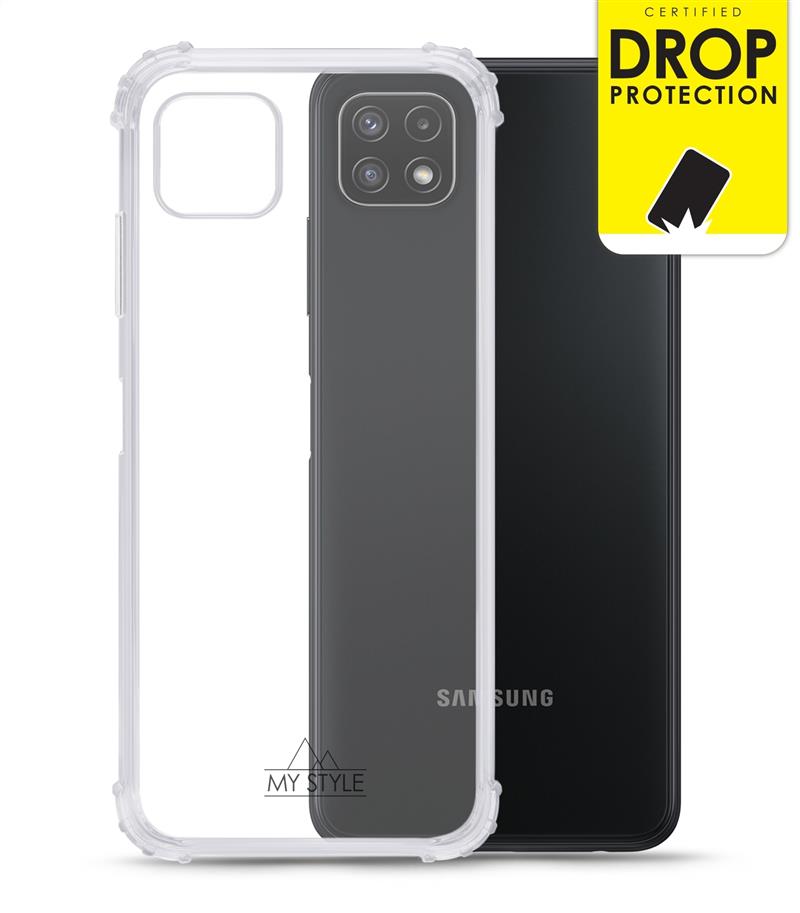 My Style Protective Flex Case for Samsung Galaxy A22 5G Clear