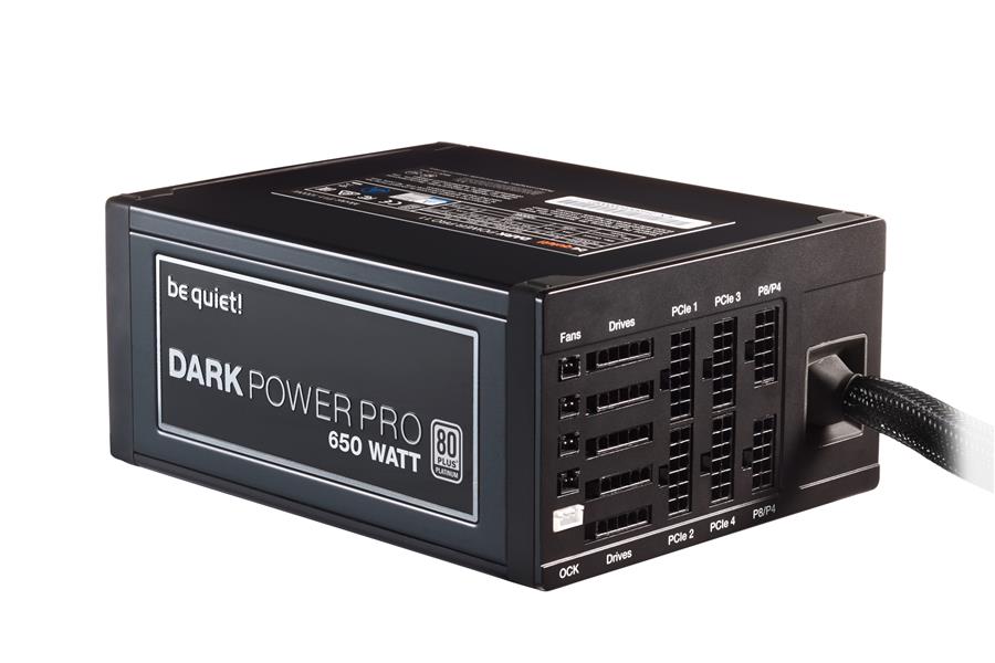 be quiet! Dark Power Pro 11 power supply unit 650 W 20+4 pin ATX ATX Zwart