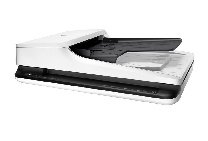 HP Scanjet Pro 2500 f1 1200 x 1200 DPI Flatbed-/ADF-scanner Zwart, Wit A4