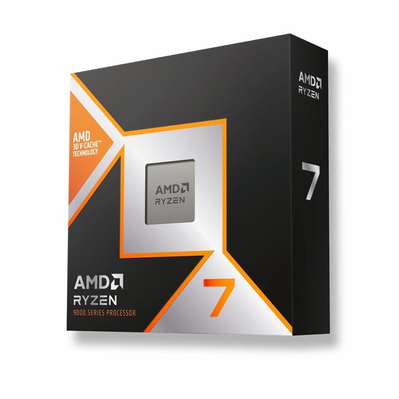 AMD Ryzen 7 9800X3D processor 4,7 GHz 104 MB L2 & L3 Box