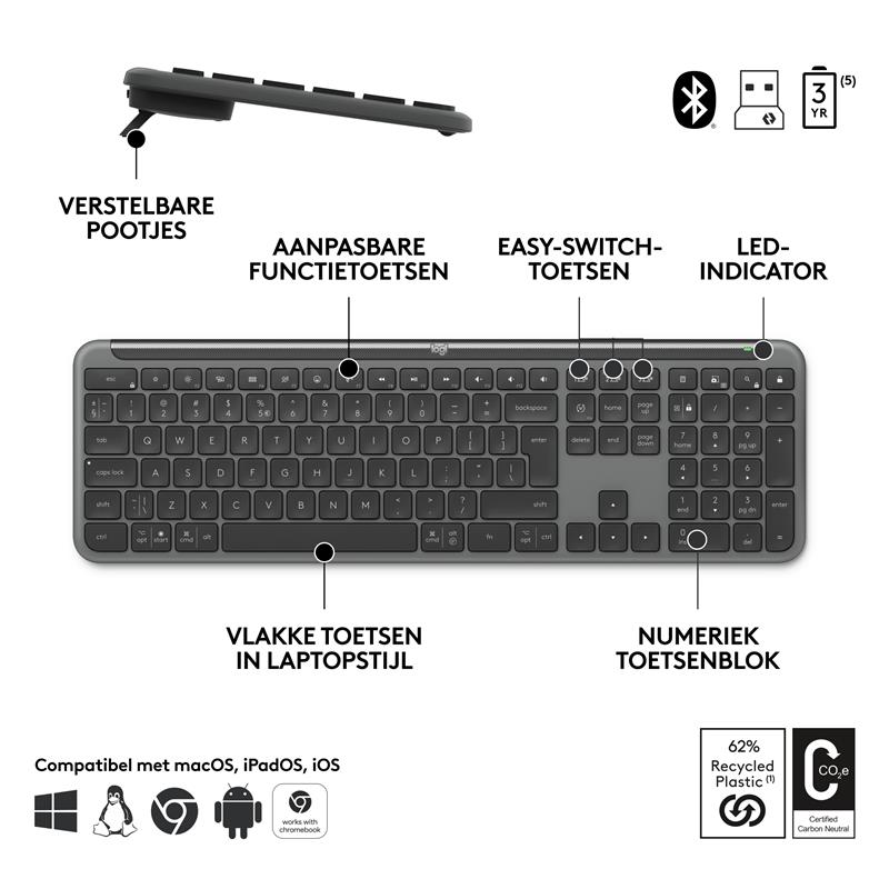 Logitech MK950 Signature Slim Combo for Business