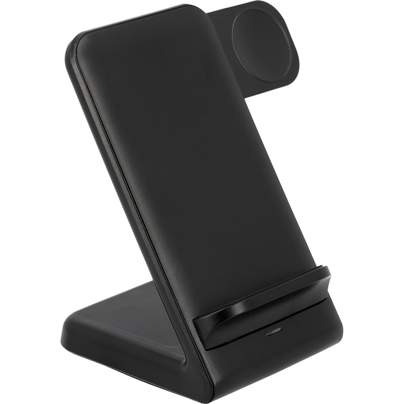 3 in 1 Wireless Charger Stand 15W - Black