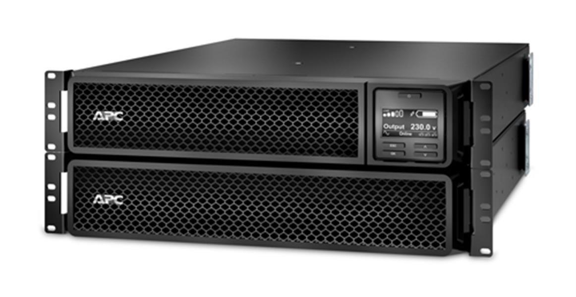 APC Smart-UPS On-Line 3000VA noodstroomvoeding 6x C13, 2x C19 uitgang, rackmountable, 208V/230V