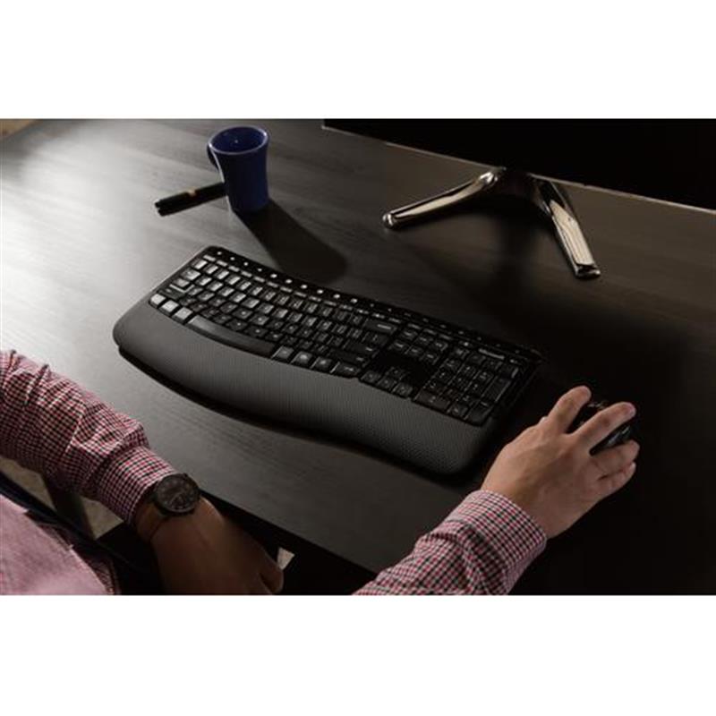 Microsoft Comfort Desktop 5050 toetsenbord RF Draadloos QWERTY Internationaal EER Zwart