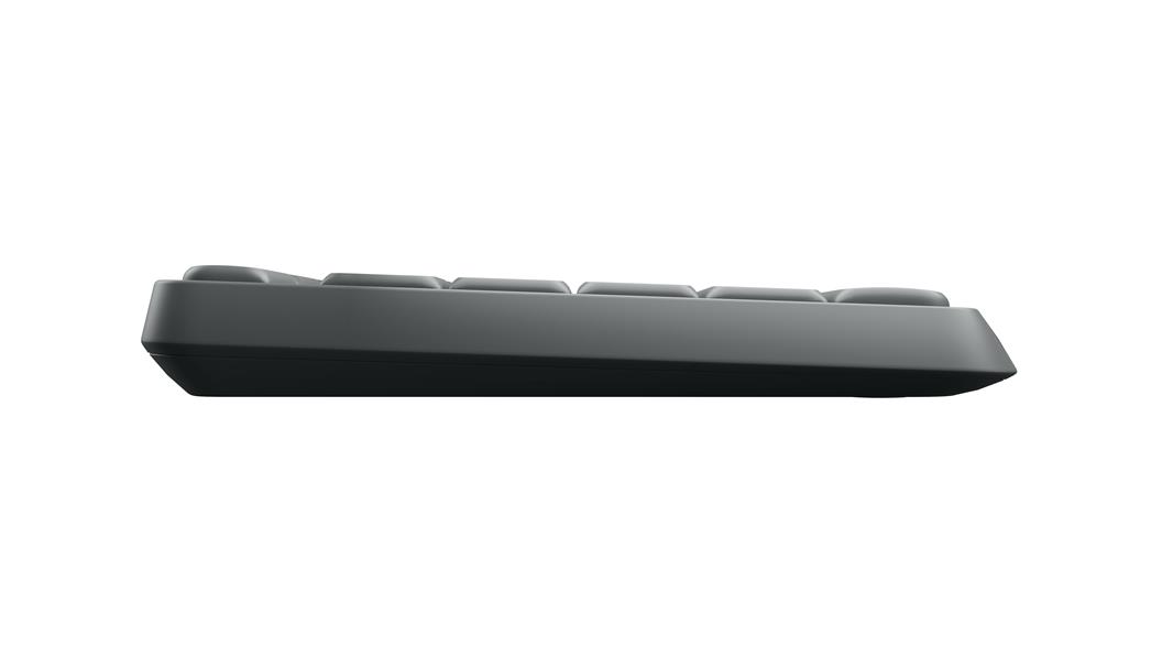 Logitech MK235 toetsenbord Inclusief muis USB QWERTZ Slovaaks Grijs