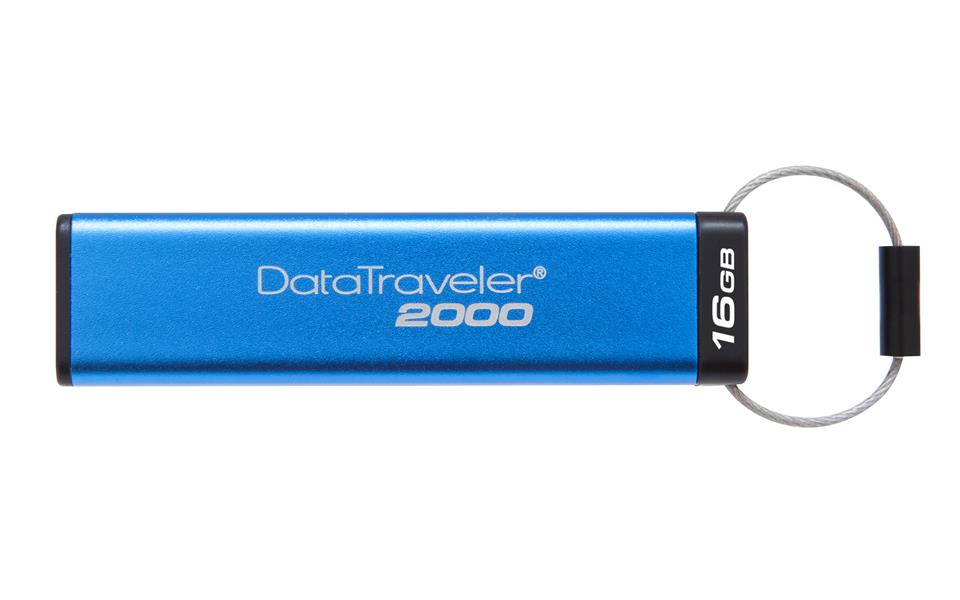 Kingston Technology DataTraveler 2000 16GB USB flash drive USB Type-A 3.2 Gen 1 (3.1 Gen 1) Blauw