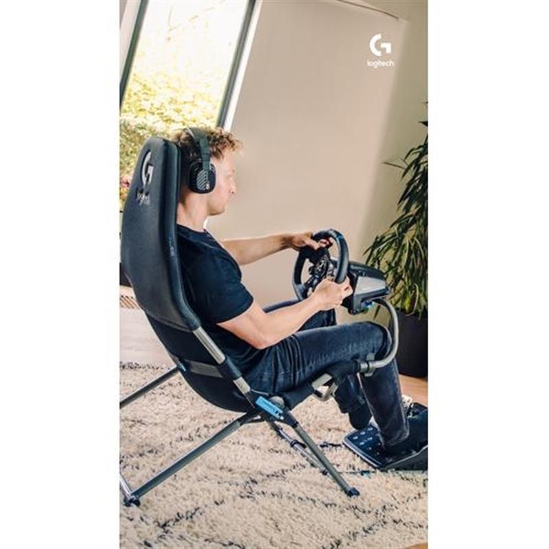 Playseat Challenge X - Logitech G Edition Stoel voor consolegames Zwart Grijs