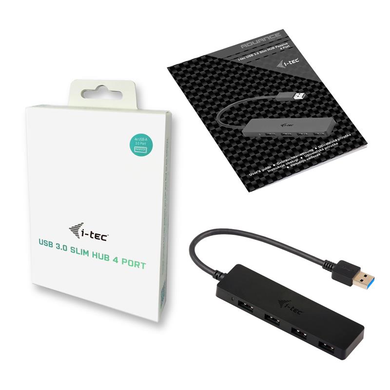 i-tec Advance USB 3.0 Slim Passive HUB 4 Port