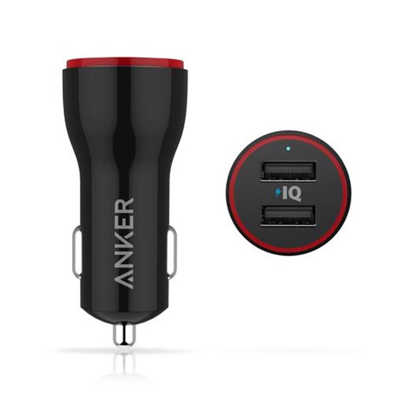 Anker PowerDrive 2 Zwart Auto