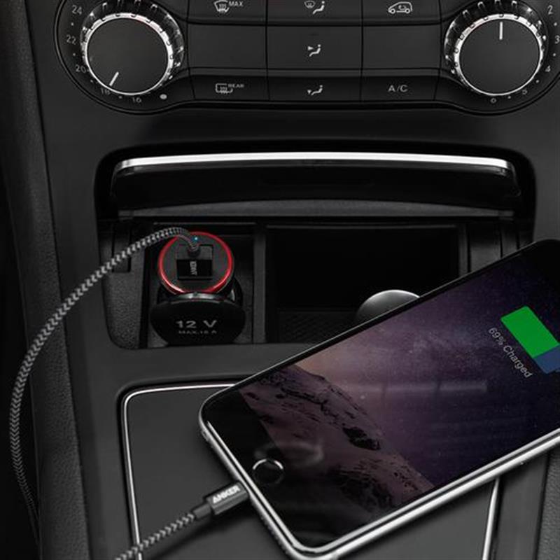Anker PowerDrive 2 Zwart Auto