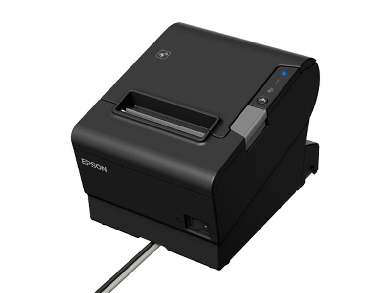 Epson TM-T88VI (112): Serial, USB, Ethernet, Buzzer, PS, Black, EU