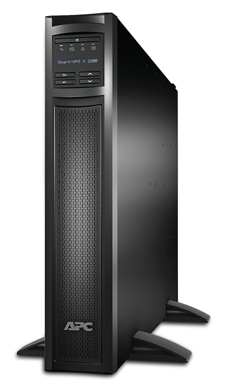 APC Smart-UPS X SMX2200R2HVNC Noodstroomvoeding - 2200VA, 8x C13, 2x C19 uitgang, USB, NMC