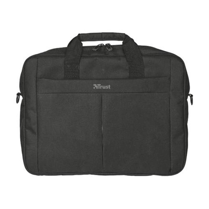 Trust Primo | Laptop Schoudertas | 16 inch | Zwart