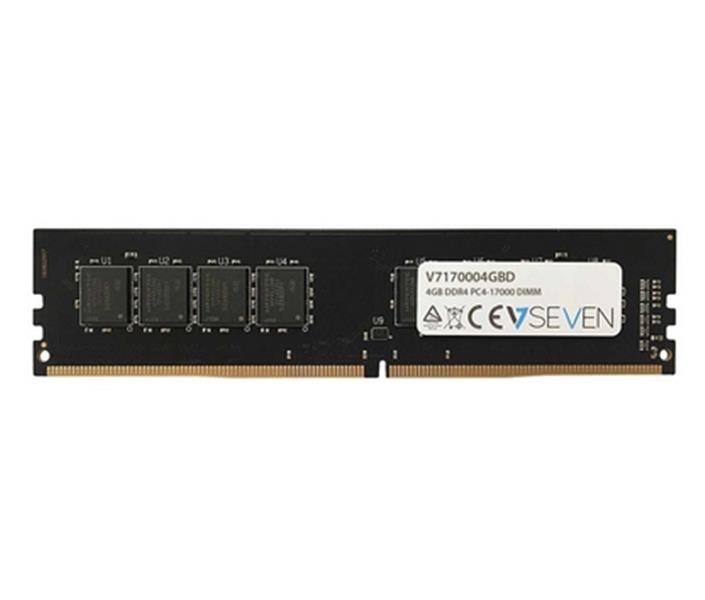 V7 V7170004GBD geheugenmodule 4 GB 1 x 4 GB DDR4 2133 MHz