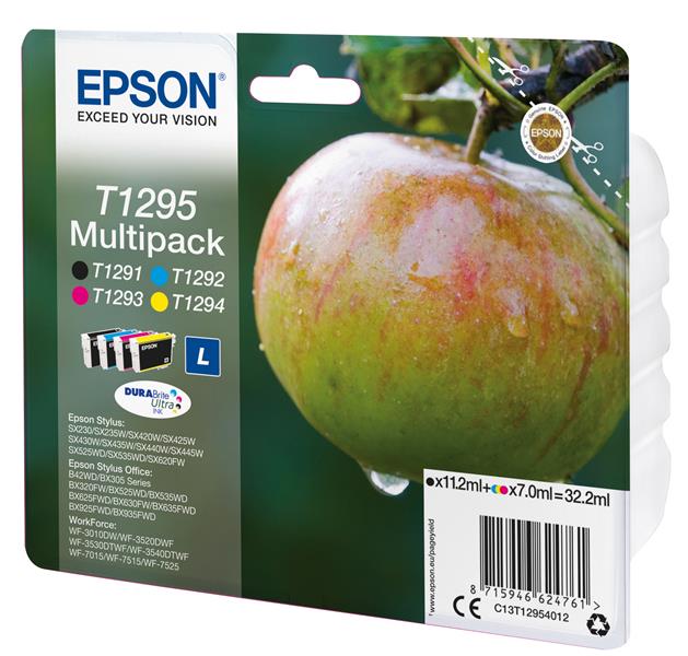 Epson Apple Multipack 4-kleur T1295 DURABrite Ultra Ink