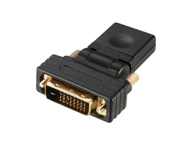 Akasa DVI-D to HDMI angle adapter *DVIM *HDMIM