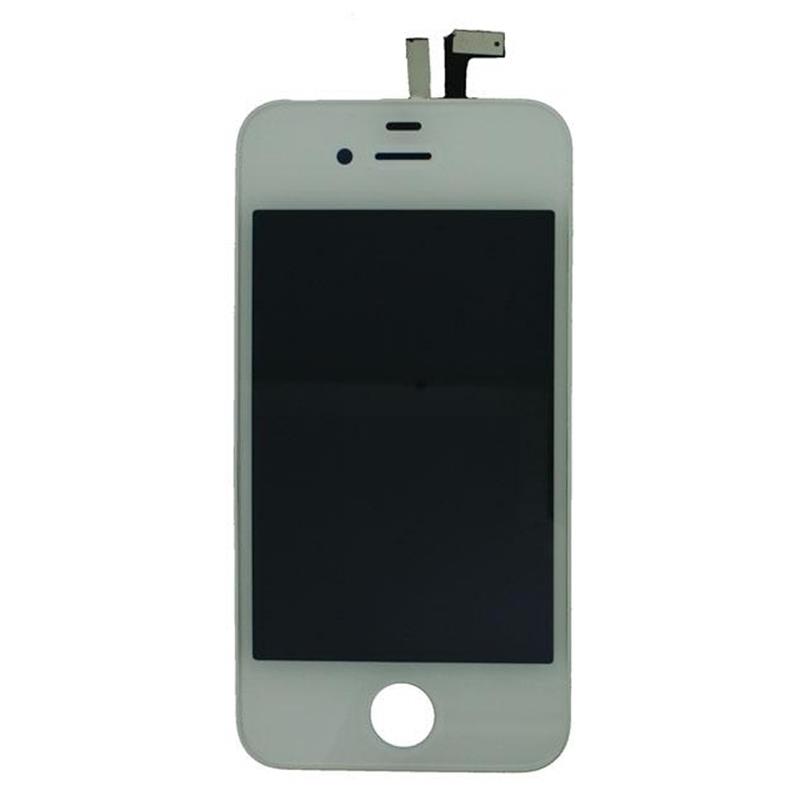 Full Copy LCD-Display incl Touch Unit for Apple iPhone 4 White