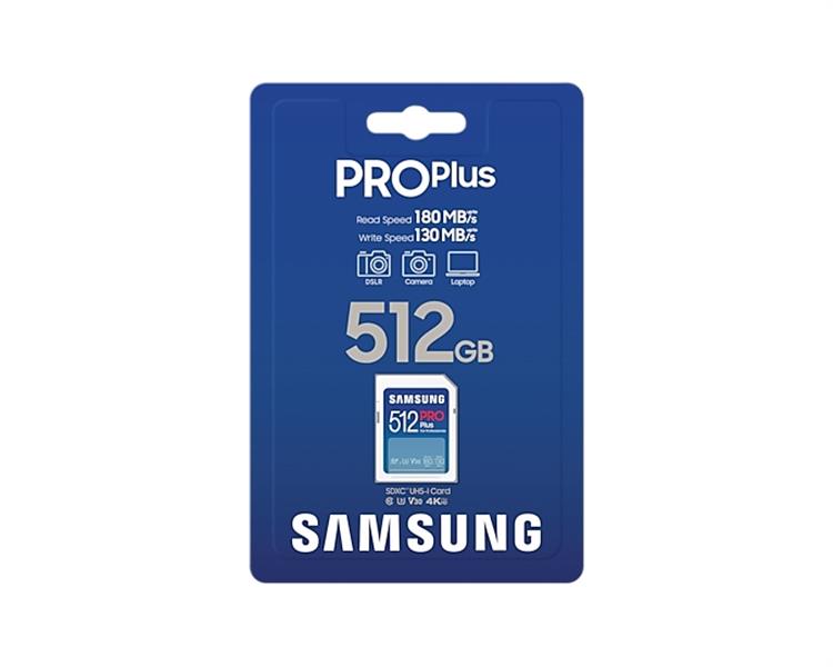 Samsung MB-SD512S/EU flashgeheugen 512 GB SD UHS-I Klasse 3