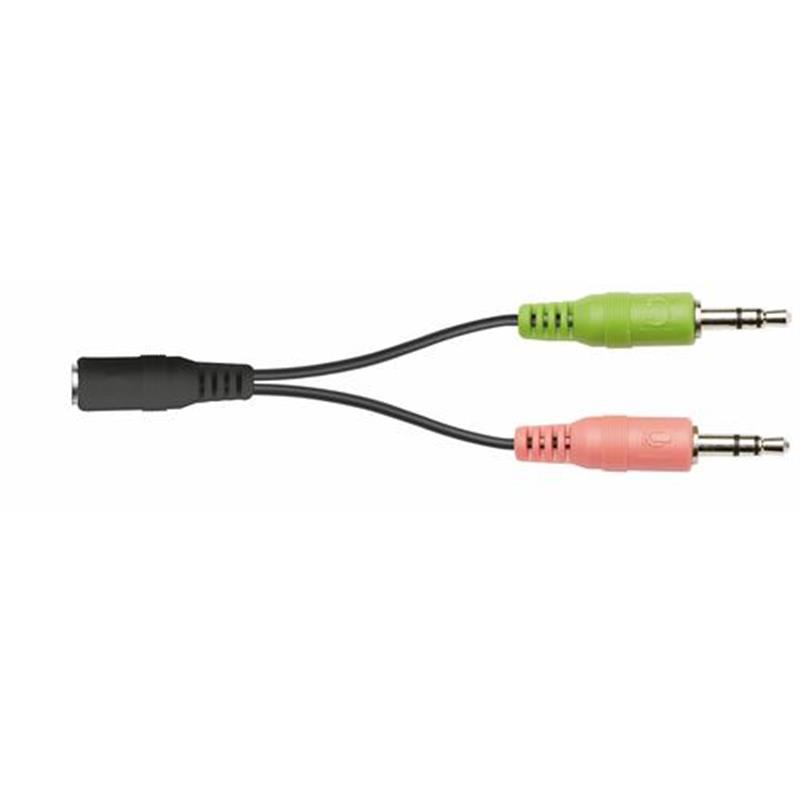 Trust 21665 hoofdtelefoon/headset In-ear Zwart 3,5mm-connector