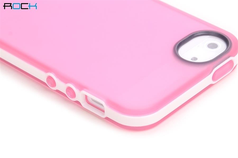 Rock Joyful Free Cover Apple iPhone 5 5S SE Pink