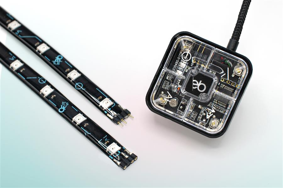 evnbetter 1 01 lightcontrol baseline45 Controller SET with 2x45cm ARGB baseline strips