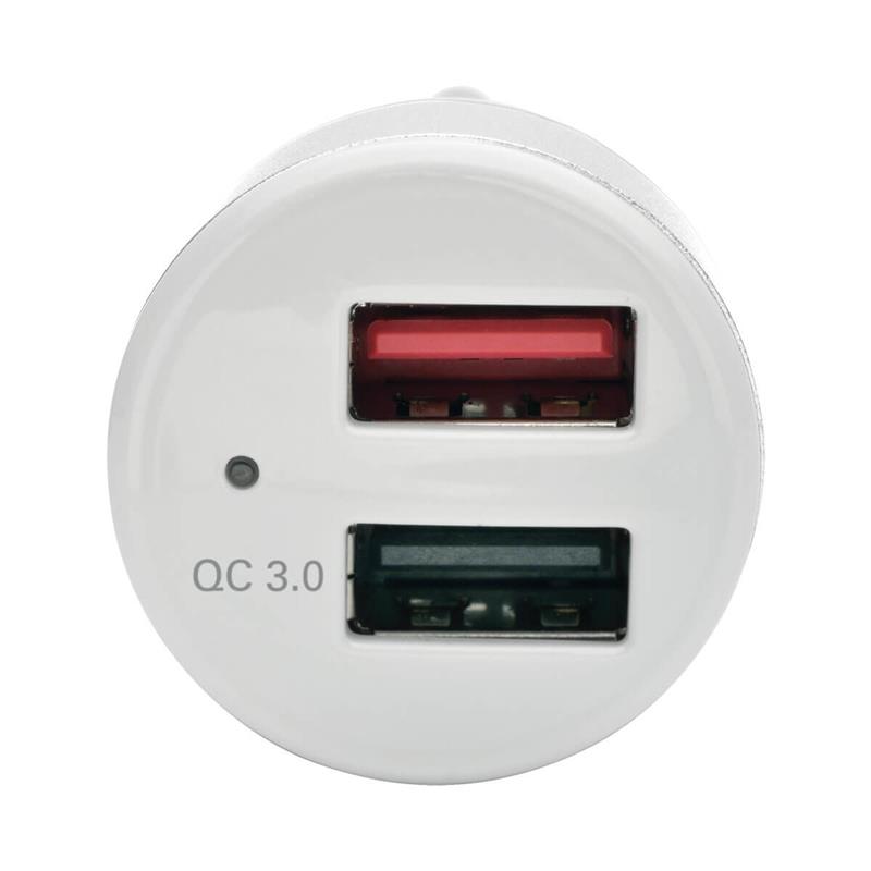 Tripp Lite U280-C02-S-QC3 oplader voor mobiele apparatuur Wit Auto